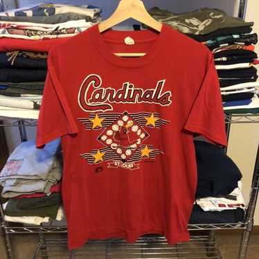 St. Louis Cardinals Vintage 1958 Scorecard T-Shirt by Big 88 Artworks -  Pixels