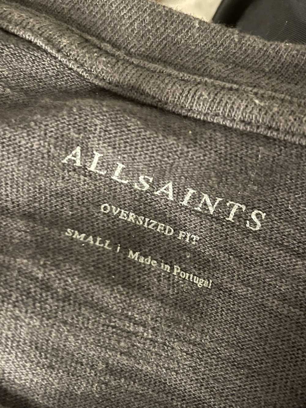 Allsaints Allsaints Distressed Oversize T-Shirt - image 3