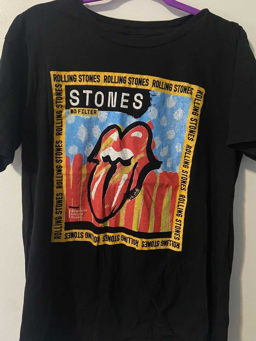 The Rolling Stones × Vintage The Rolling Stones T… - image 1