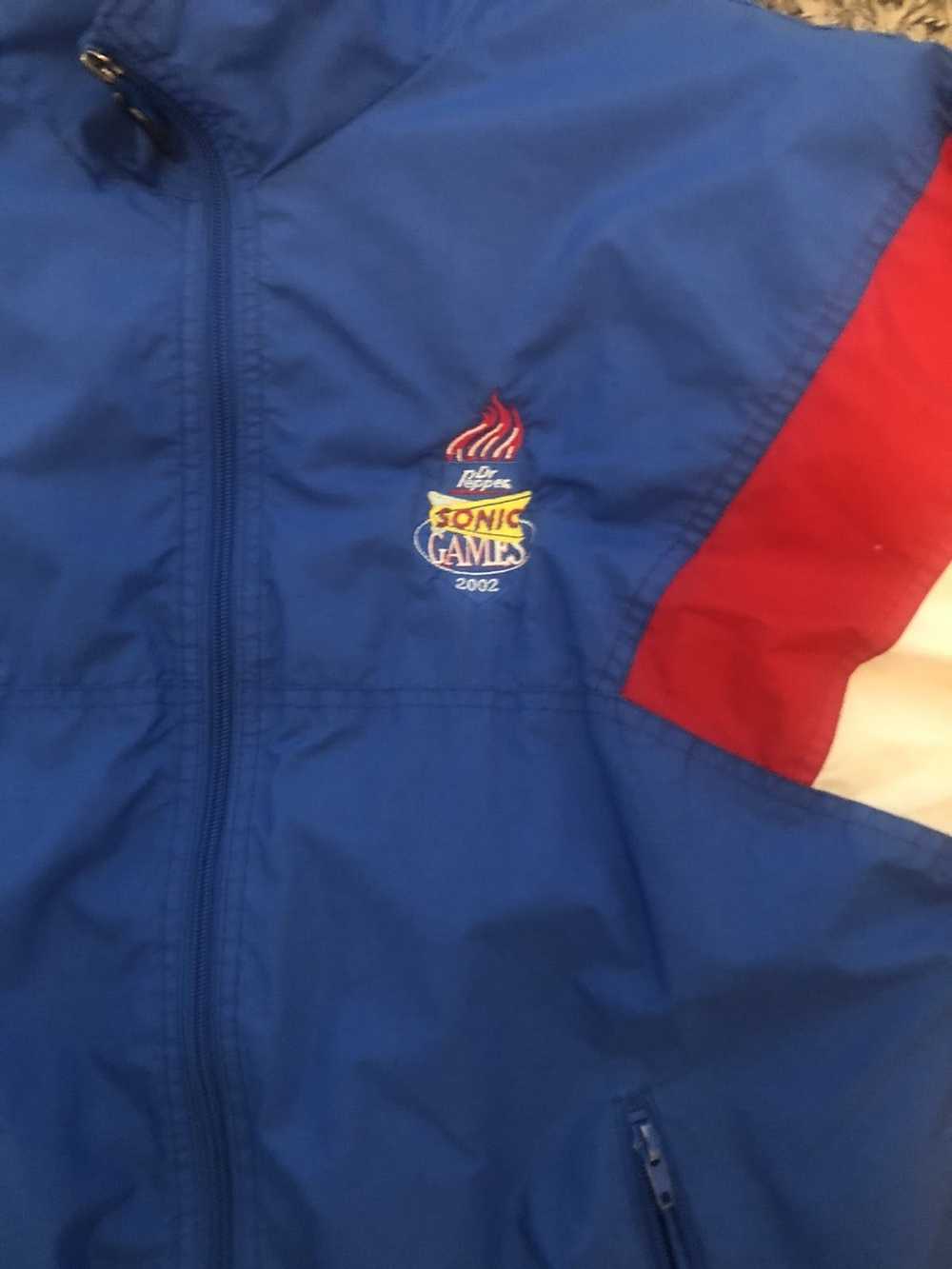 Designer × Vintage Sonic Games 02’ Windbreaker Ja… - image 3