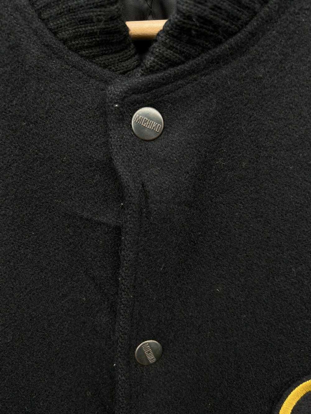 Leather Jacket × Michiko Koshino London × Varsity… - image 10