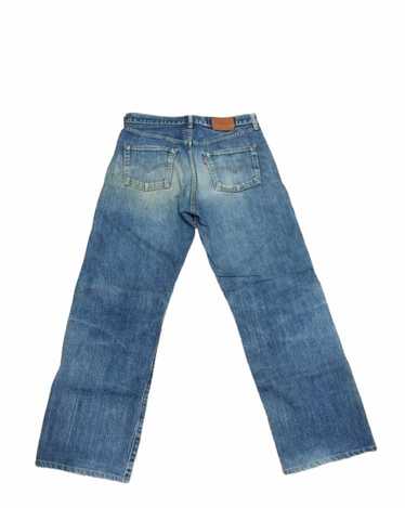 Vintage Levis 503 Jeans 34x33 JN 2934 Denim Blue Distressed Denim