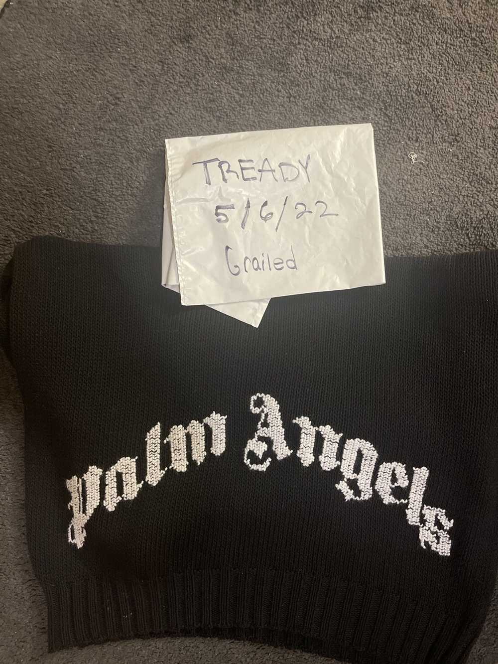 Palm Angels Palm Angels Logo Script Sweater - image 6