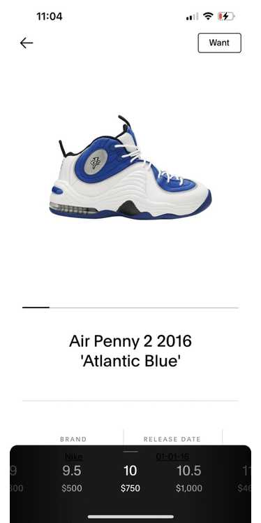 Nike Air Penny 2 2016 Atlantic Blue 2016