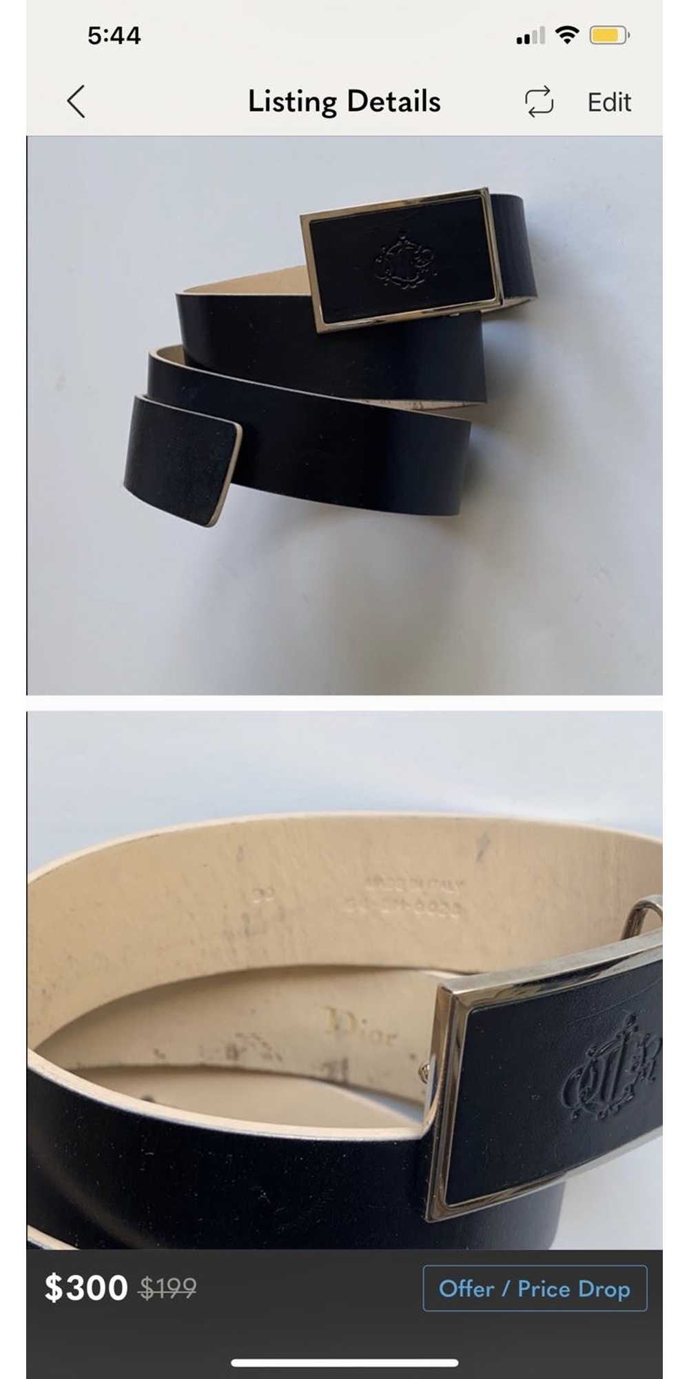 Christian Dior Monsieur × Dior Dior belt - image 2