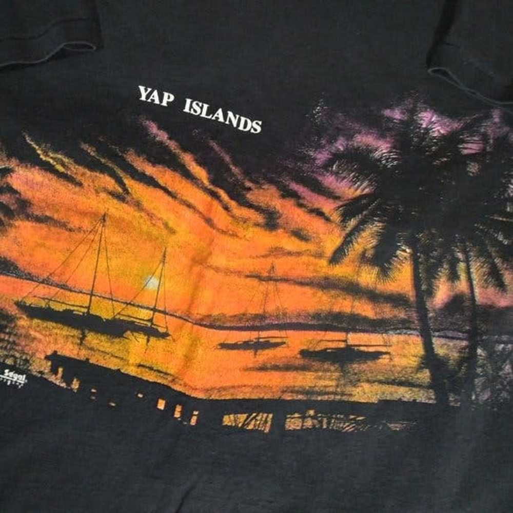 Other × Vintage Vintage Yap Islands Sunset Seasca… - image 3