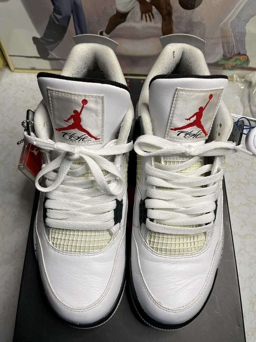 Jordan Brand Air Jordan 4 Retro OG 2016 White Cem… - image 1