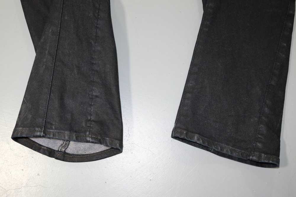 G Star Raw Arc Zip Twisted Leg Black Jeans Size W… - image 8