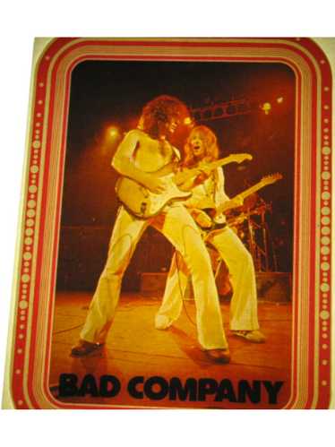 1970's Bad Company Iron-Ons - Music Themes