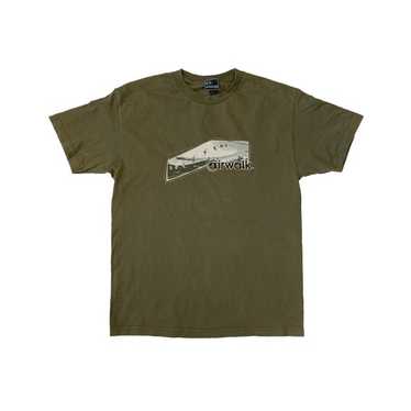 Vintage 90s Airwalk T-shirt Rare Skateboarding Brand … - Gem