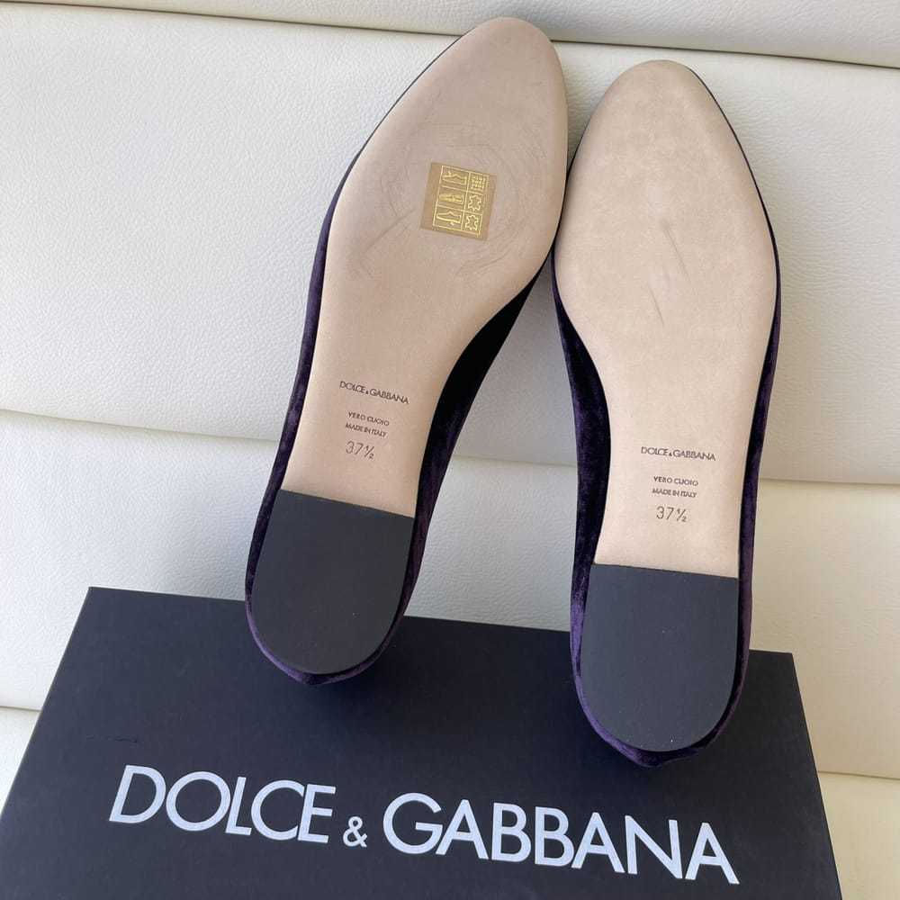 Dolce & Gabbana Velvet ballet flats - image 4