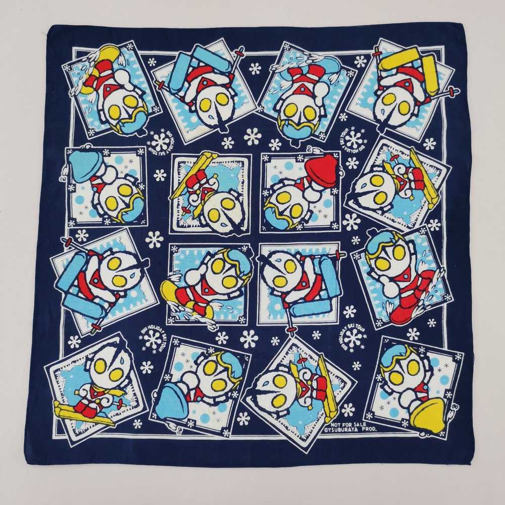 Japanese Brand × Vintage Ultraman Handkerchief Ne… - image 1