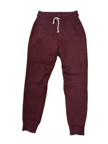 John Elliott John Elliot Burgundy Sweatpants