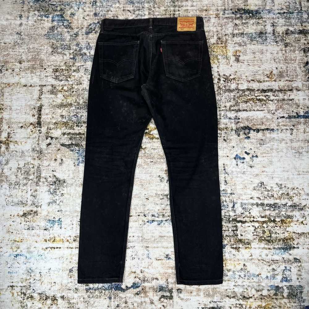 Levi's Vintage Levis 505 Ripped Black Jeans - J087 - image 2