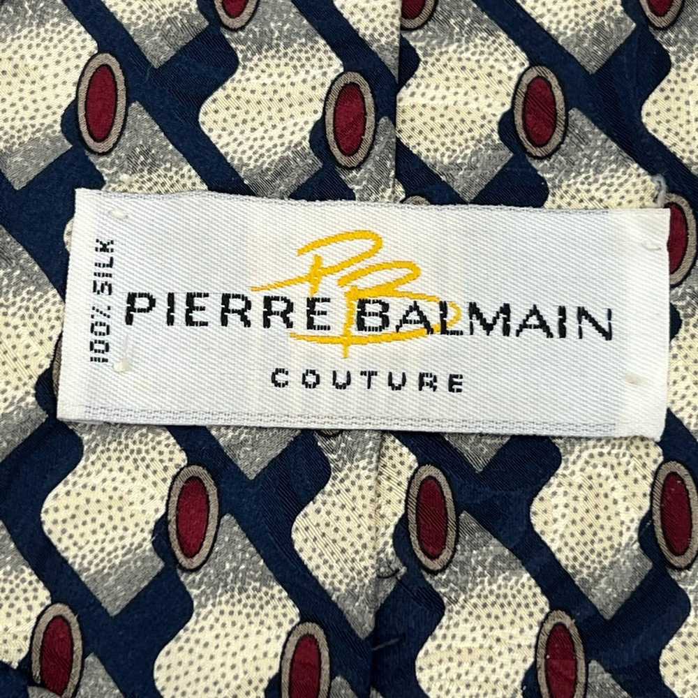 Pierre Balmain Balmain Abstract Silk Tie - image 3
