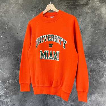 Collegiate × Vintage Vintage University Of Miami … - image 1