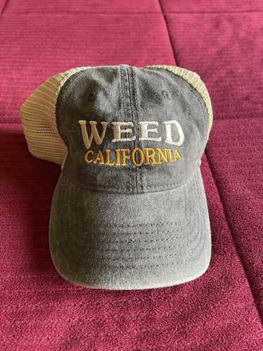 Vintage Weed California Trucker Hat