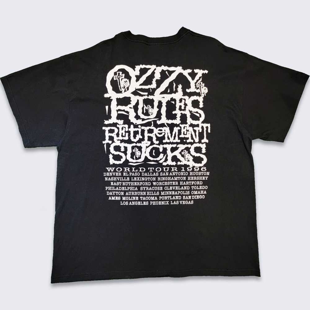 Rock T Shirt × Tour Tee × Vintage Ozzy Osbourne V… - image 3