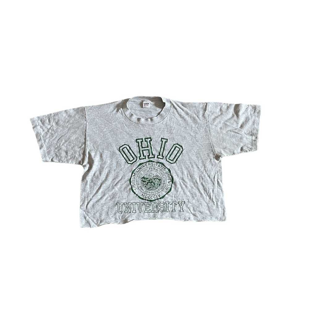 Collegiate Vintage Ohio University Crop Top - image 1