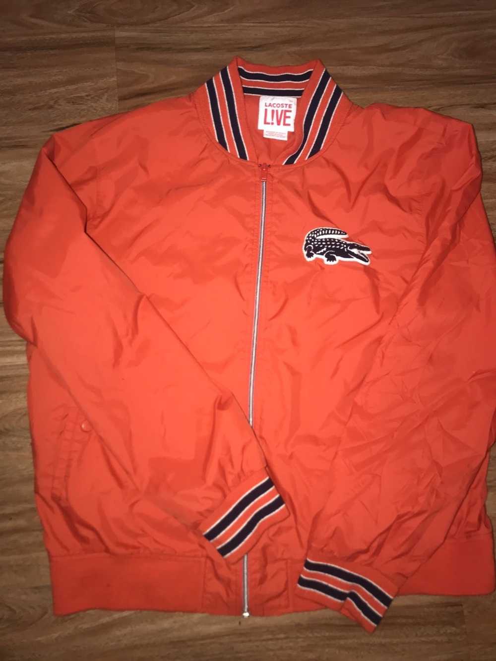 Lacoste Orange/Navy Lacoste jacket - image 2