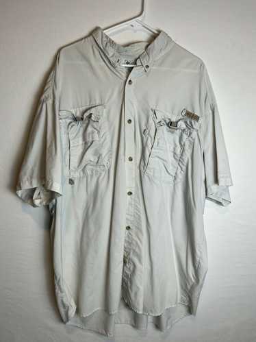 Columbia Columbia PFG Vintage Men’s White Button U