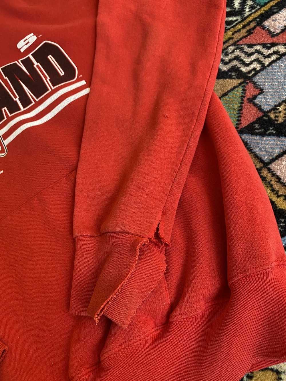 Vintage Vintage 90s u of Maryland hoodie size lar… - image 2