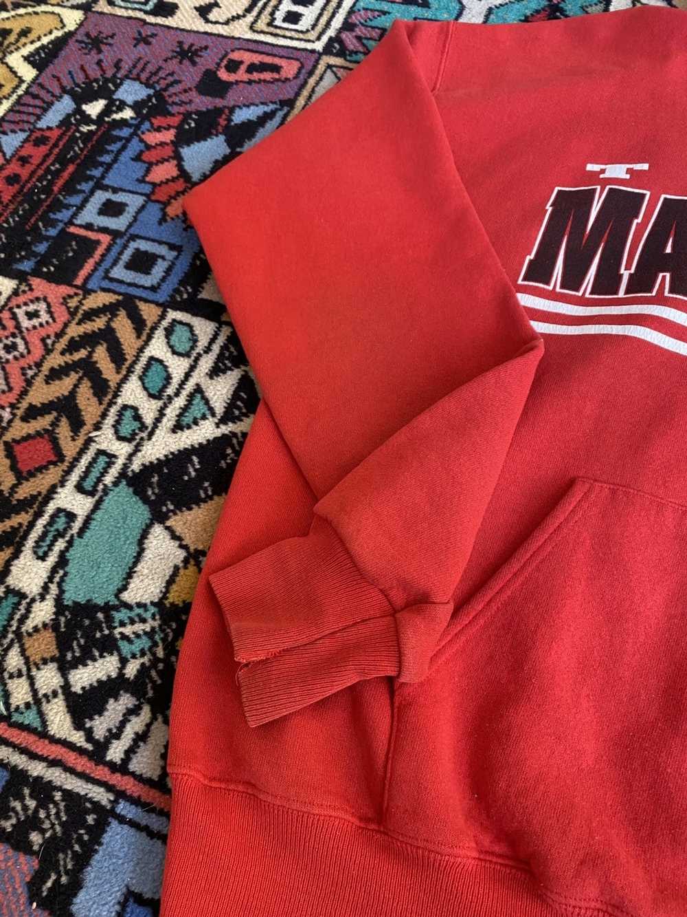 Vintage Vintage 90s u of Maryland hoodie size lar… - image 3