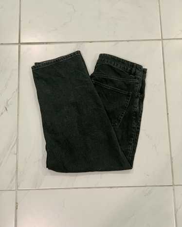 Asos Washed Black ASOS Design Barrel Jeans