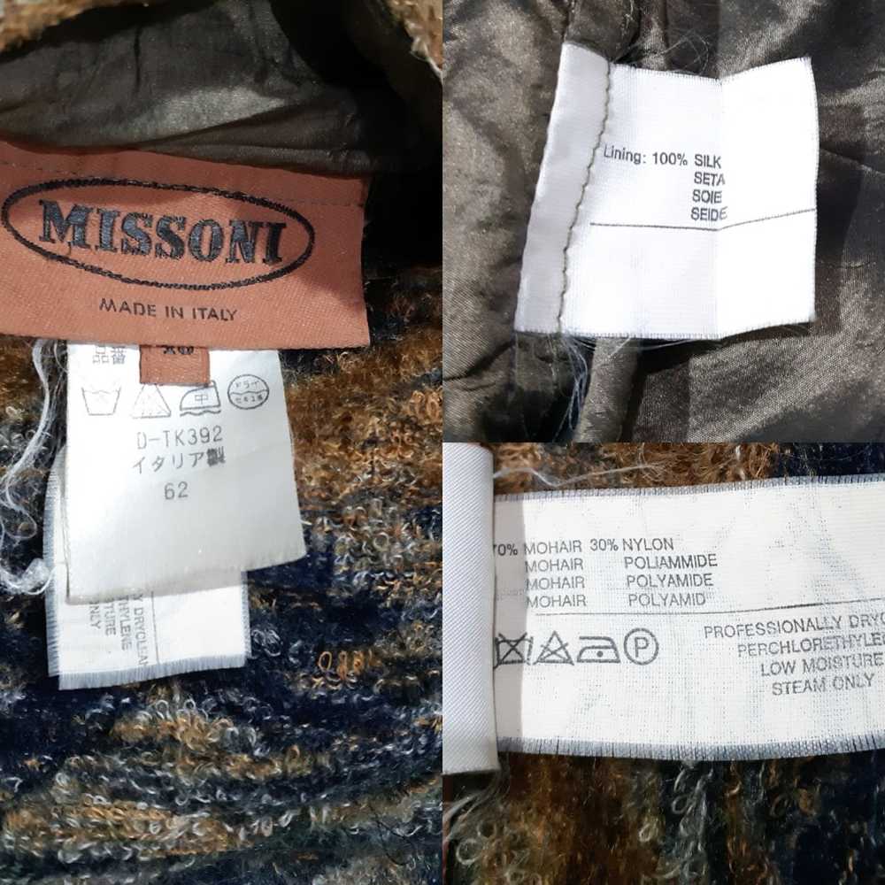 Missoni × Vintage Vintage Missoni Mohair Wool Ble… - image 10