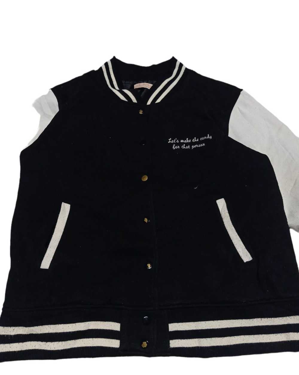 Japanese Brand × Streetwear × Varsity Jacket Oliv… - image 6