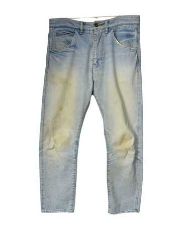 Japanese brand damaged denim - Gem