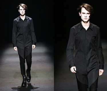 Lad Musician A/W 09 ‘Black Painting’ Gothic Vampi… - image 1