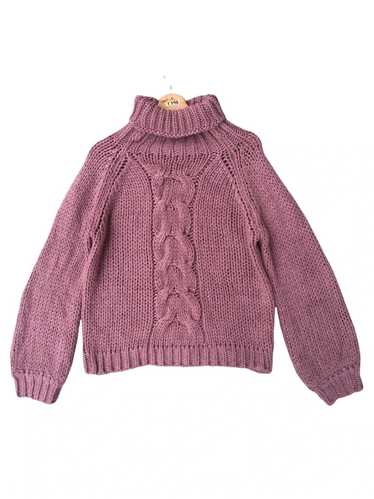 Aran Isles Knitwear × Coloured Cable Knit Sweater… - image 1