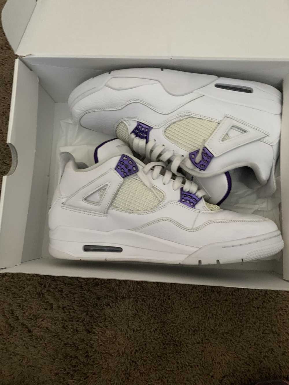 Jordan Brand Air Jordan 4 Metallic Purple - image 1