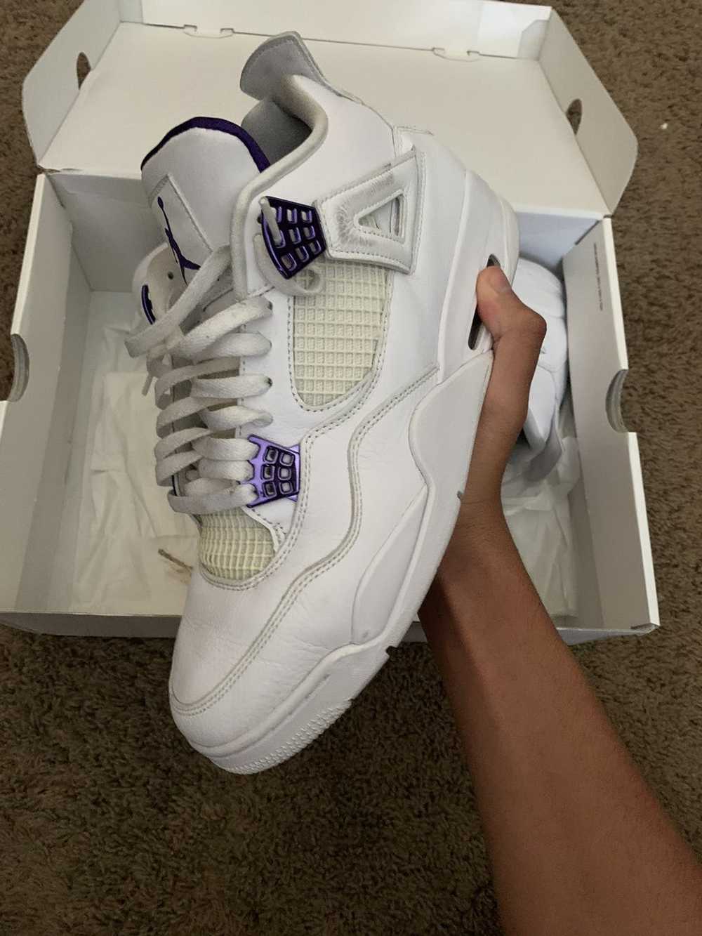 Jordan Brand Air Jordan 4 Metallic Purple - image 4