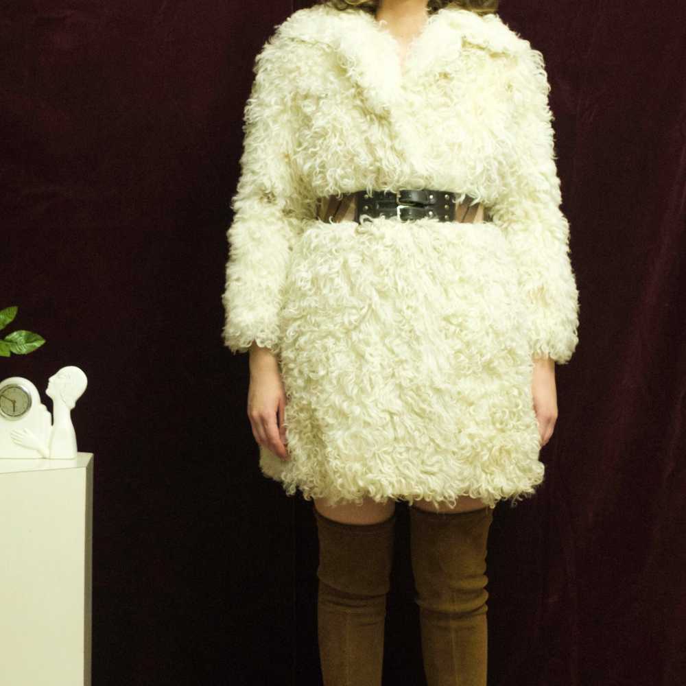 1970s Revillon Boutique Mongolian lamb coat - image 2