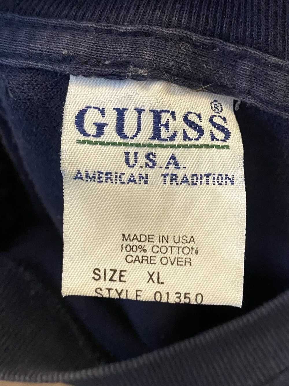 Guess × Vintage Vintage 1990s Guess Jeans Navy Bl… - image 6