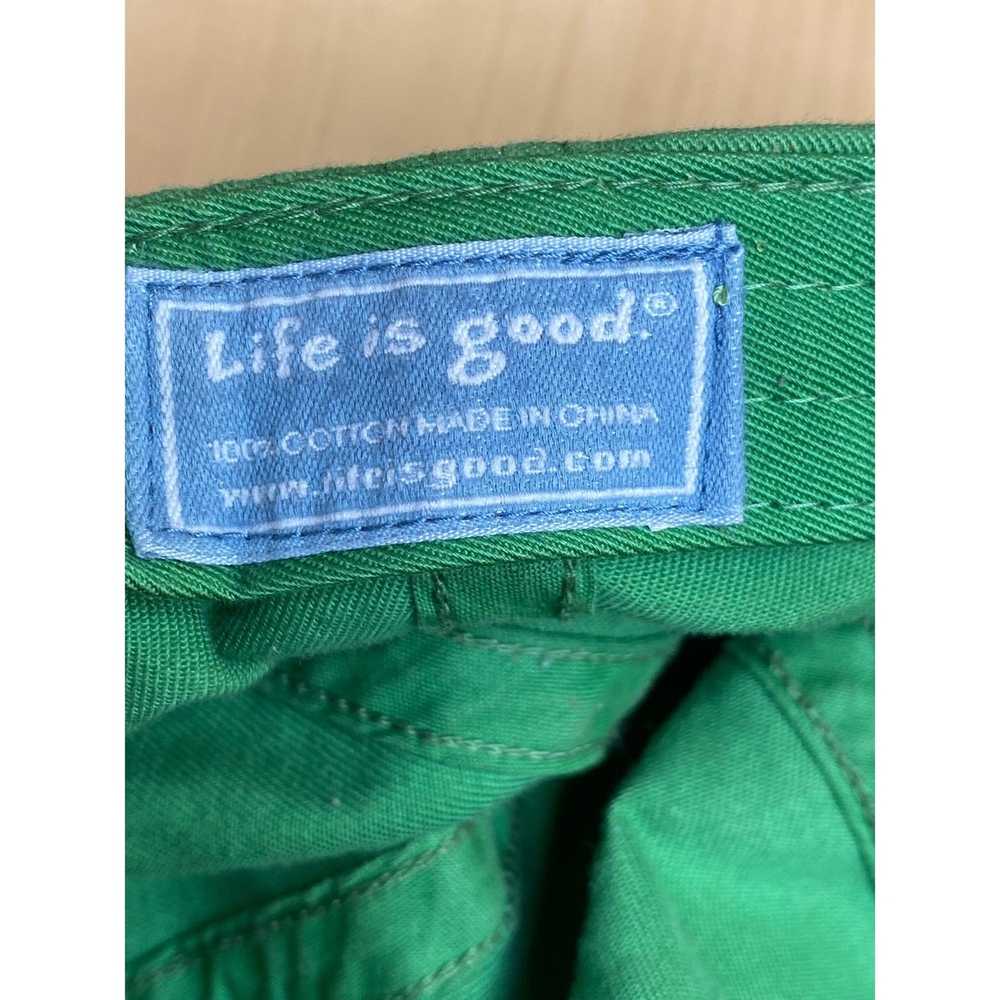 Life Is Good Life is Good Green Strapback Adjusta… - image 3