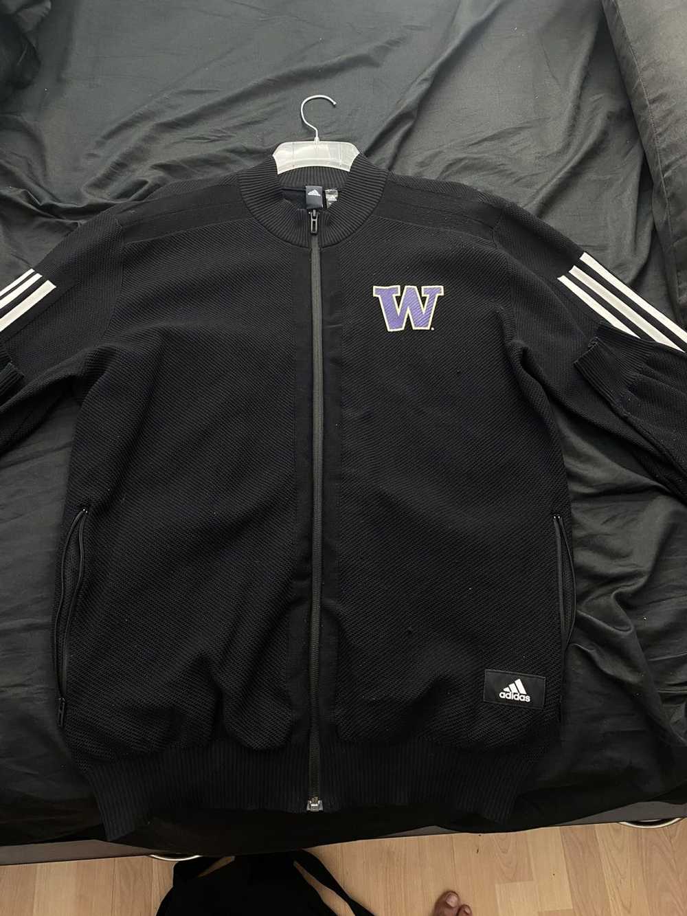 Adidas Washington Huskies Adidas Zip Up - image 1