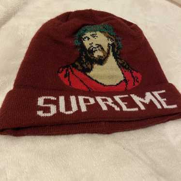 Supreme jesus outlet beanie