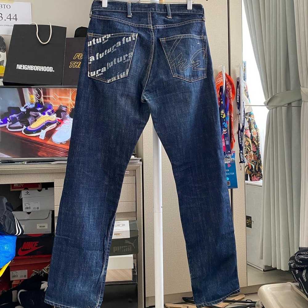 Futura FUTURA LABORATORIES FUKUOKA DENIM 2000 VIN… - image 2