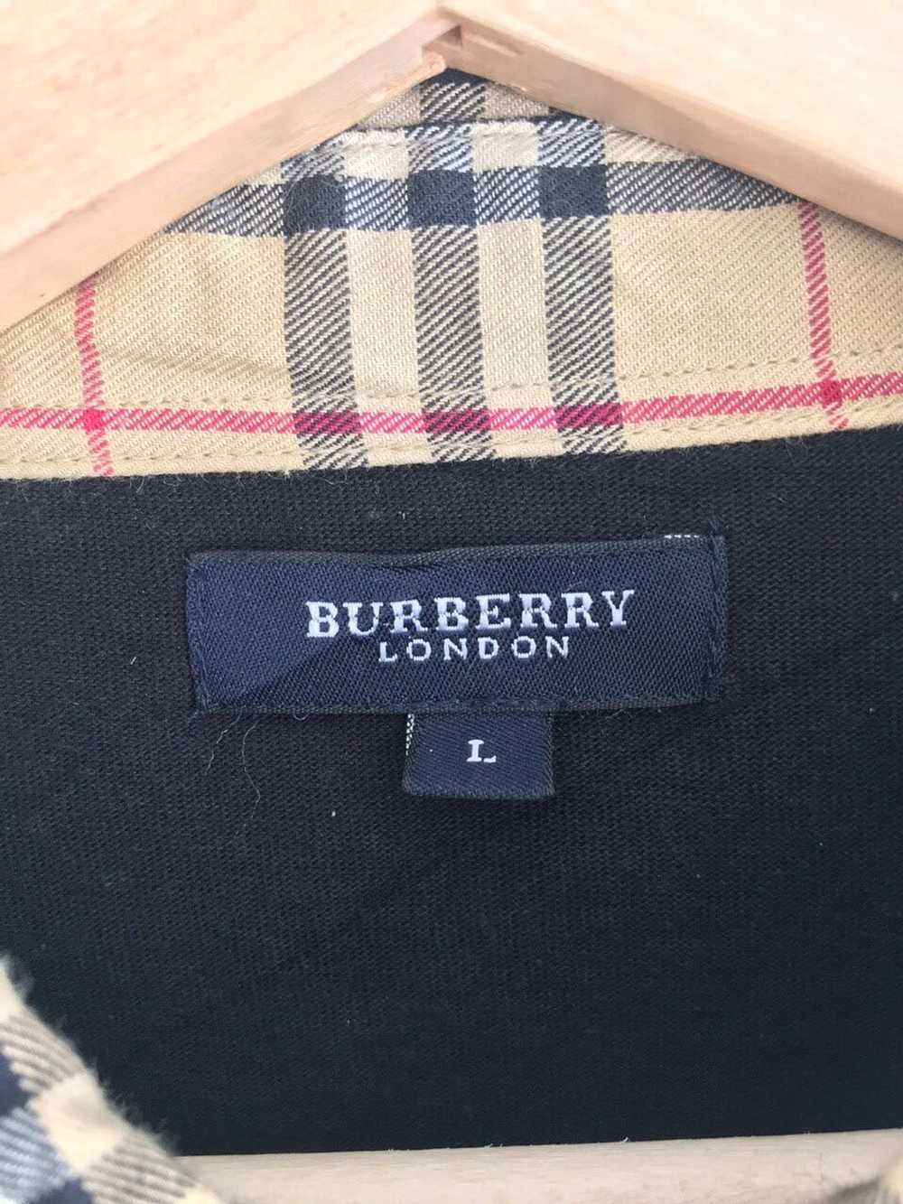 Burberry Burberry Nova Check Collar Longsleeve Sh… - image 3
