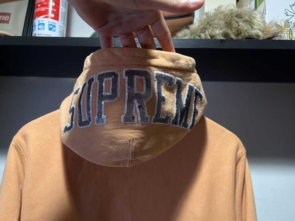 Supreme Supreme sequin arc hooded sweatshirt - image 6