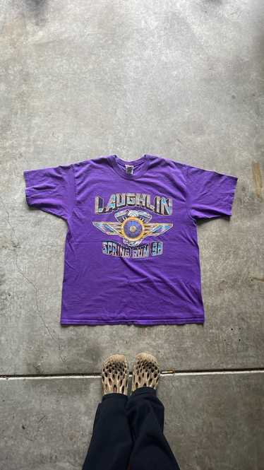 Vintage 1998 Laughlin spring run shirt