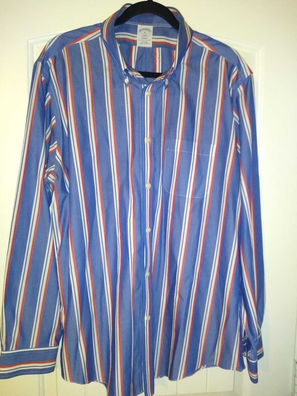 Brooks Brothers Vintage 100% Cotton Long Sleeve S… - image 1