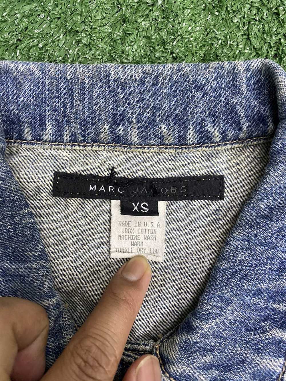 Marc Jacobs Marc Jacobs Denim Jackets Distressed … - image 9