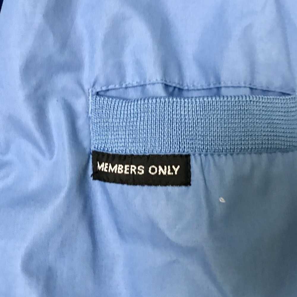 Members Only Members only bomber jacket - image 3