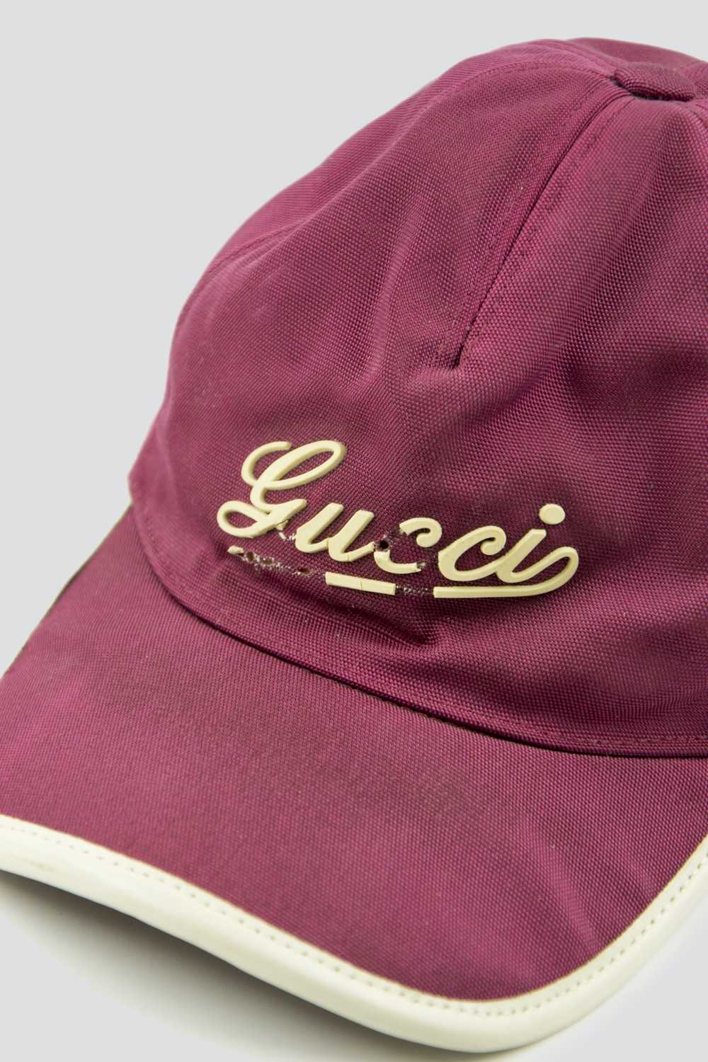 Gucci Cursive Logo Hat - image 3