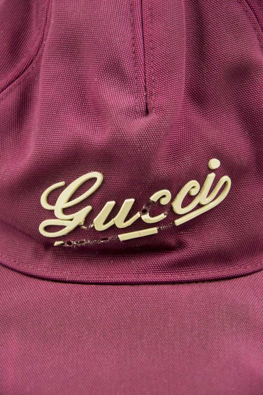 Gucci Cursive Logo Hat - image 8