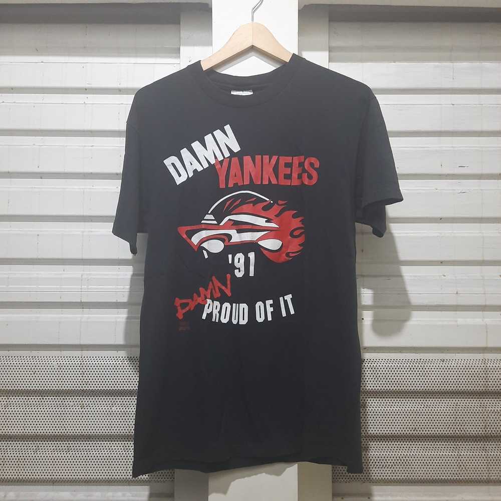 Vintage 1991 Damn yankeez tour tee - image 2